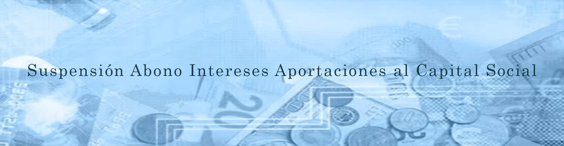 Suspensión Abono Intereses Capital Social 